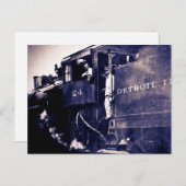 Detroit Terminal Railroad Motor #24 Postkarte (Vorne/Hinten)