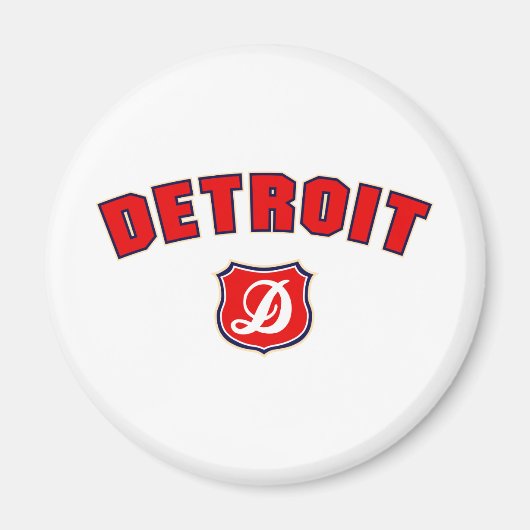 Detroit Throwback Magnet (Vorne)
