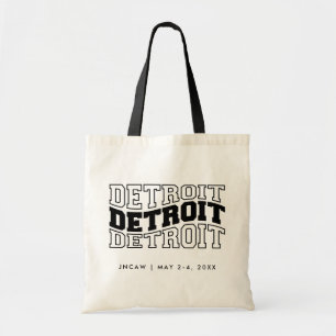 Detroit Tote Bag Corporate Event Begrüßungsbeutel Tragetasche