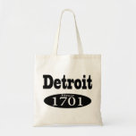 Detroit Tragetasche<br><div class="desc">Stellen Sie Ihre eigene billige Taschentasche auf Zazzle her! Benutzen Sie das Entwurfswerkzeug, um Ihre eigene Grafik, Entwurf oder Bilder zu laden, um das von einer netten billigen Taschentasche zu machen. Sie können Text unter Verwendung des großen Schriftartes auch hinzufügen und Ihren Entwurf vorher sehen. Dieses, das einfach ist, billige...</div>