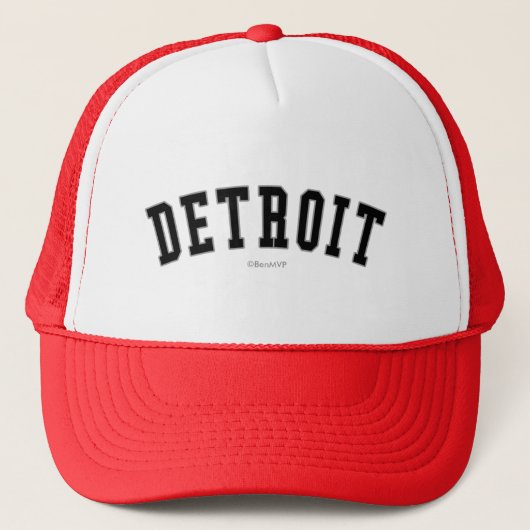 Detroit Truckerkappe (Vorderseite)