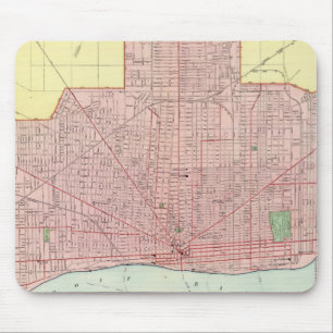 Detroit und Vicinity Mousepad