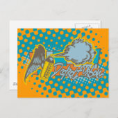 Detroit Urban T - Shirt und Geschenke Postkarte (Vorne/Hinten)