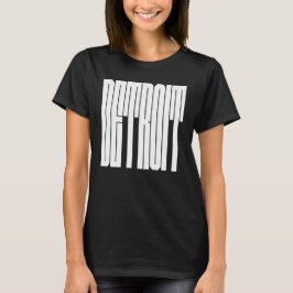 Detroit USA Stadtlogo T-Shirt