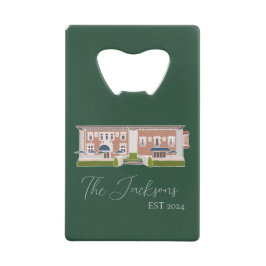 Detroit Wedding Custom Geldbeutel Flaschenöffner