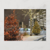 Detroit-Weihnachtspostkarte Feiertagspostkarte (Vorderseite)