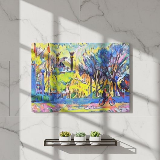 Detroit Whispers Leinwanddruck