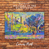 Detroit Whispers Leinwanddruck