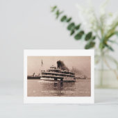 Detroit Windsor und Belle Isle Ferry - Louis Pesha Postkarte (Stehend Vorderseite)