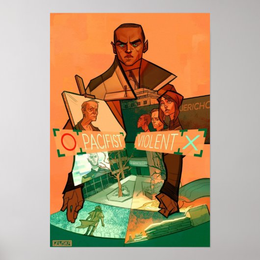DETROIT wird menschlicher Markus Poster (Vorne)