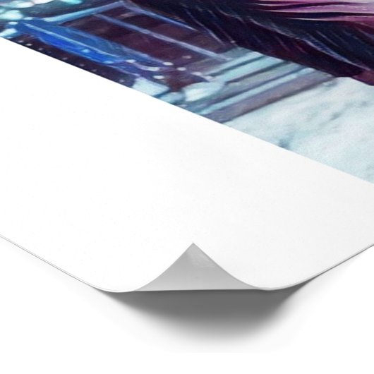 Detroit wird menschliches Design Poster (Ecke)