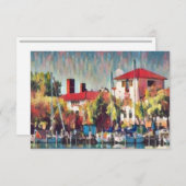 Detroit Yacht Club Lagoon Note Card Dankeskarte (Vorne/Hinten)