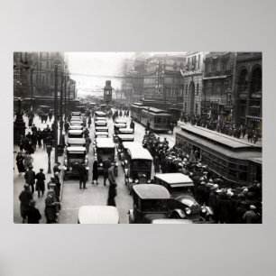 Detroit - Zwanzigerjahre Poster