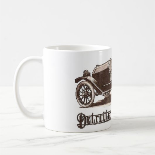 Detroiter Känguru-Anzeige Tasse 1914 (Links)