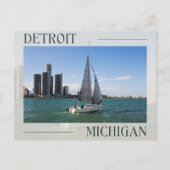 Detroit's Nautical Adventure Postcard Postkarte (Vorderseite)