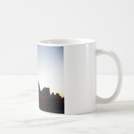 DetroitSkyline an der Dämmerungs-Tasse Kaffeetasse