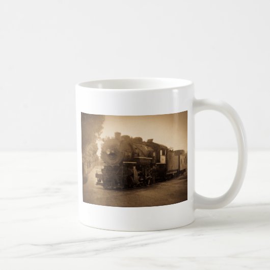 Detroitterminaleisenbahn-Motor bei Adrian MI Kaffeetasse (Rechts)
