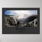 Dettifoss (Island) Poster (Vorne)