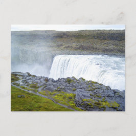 Dettifoss Island Postkarte