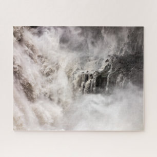 Dettifoss Wasserfall in Island Puzzle