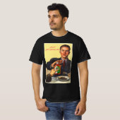 Dettol Retro-Plakat T-Shirt (Vorne ganz)