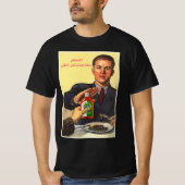 Dettol Retro-Plakat T-Shirt (Vorderseite)