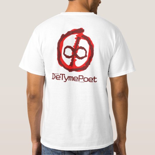 DETYMEPOET.COM T-Shirt (Rückseite)