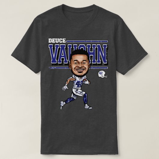 Deuce Vaughn Dallas toon TShirt (Design vorne)
