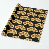 Deuces Wild Card Play Wrapping Paper Geschenkpapier (Ungerollt)