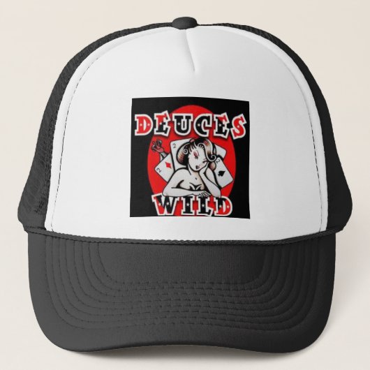 Deuces Wild Truckerkappe (Vorderseite)