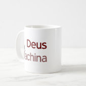 Deus ex Machina Kaffeetasse (Vorderseite Links)