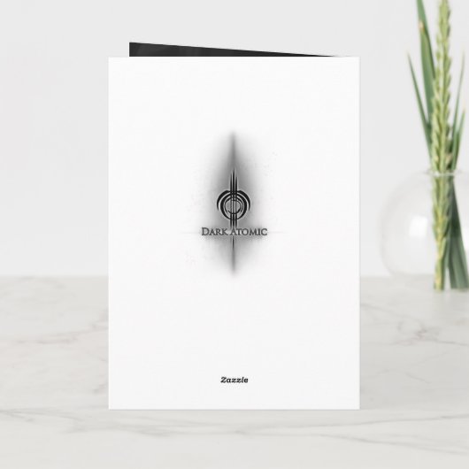 Deus Mortis Heavy Metal God of Death Karte (Rückseite)