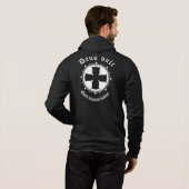 Deus Vult Hoodie (Schwarz voll)