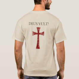 Deus Vult, verblasst T-Shirt