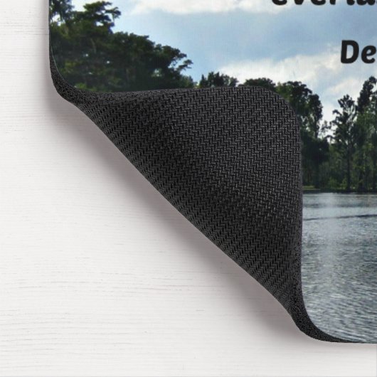 Deut. 33:27 Der ewige Gott ist deine Zuflucht.. Mousepad (Ecke)