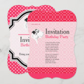 Deutche Doggen Einladung (Vorne/Hinten)