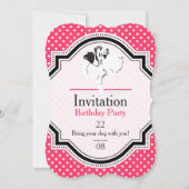 Deutche Doggen Einladung (Rückseite)