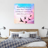 Deuteronomie 28:6 leinwanddruck (Insitu (Schlafzimmer))