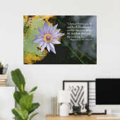 Deuteronomie 30:19 Schrift drucken Poster (Heimbüro)