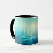 Deuteronomie 31:6 keine Angst Bibel Verse Blau Tasse (Vorderseite Links)