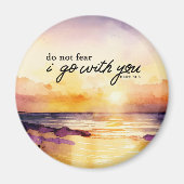 Deuteronomie 31:6 Keine Angst, ich gehe mit deiner Magnet (Vorne)