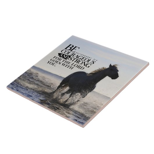 Deuteronomie 31:6 Sei mutig und stark Fliese (Seite)