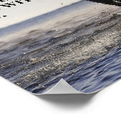 Deuteronomie 31:6 Sei mutig und stark Poster (Ecke)