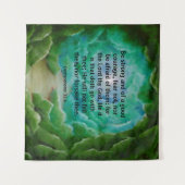 Deuteronomie 31:6 wandteppich (Vorderseite (Horizontal))