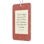 Deuteronomie 31:8 Bibel Verse Bild Autolufterfrischer (Links)