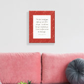 Deuteronomie 31:8 Bibel Verse Bild Leinwanddruck (Insitu (Wohnzimmer))