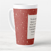 Deuteronomie 31:8 Bibel Verse Bild Milchtasse (Linke Ecke)