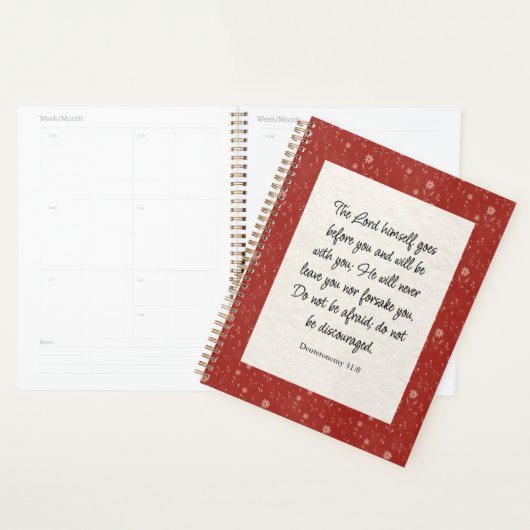 Deuteronomie 31:8 Bibel Verse Bild Planer (Anzeige)