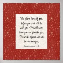 Deuteronomie 31:8 Bibel Verse Bild