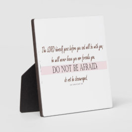 Deuteronomie 31:8 Der Herr geht vor dir Fotoplatte